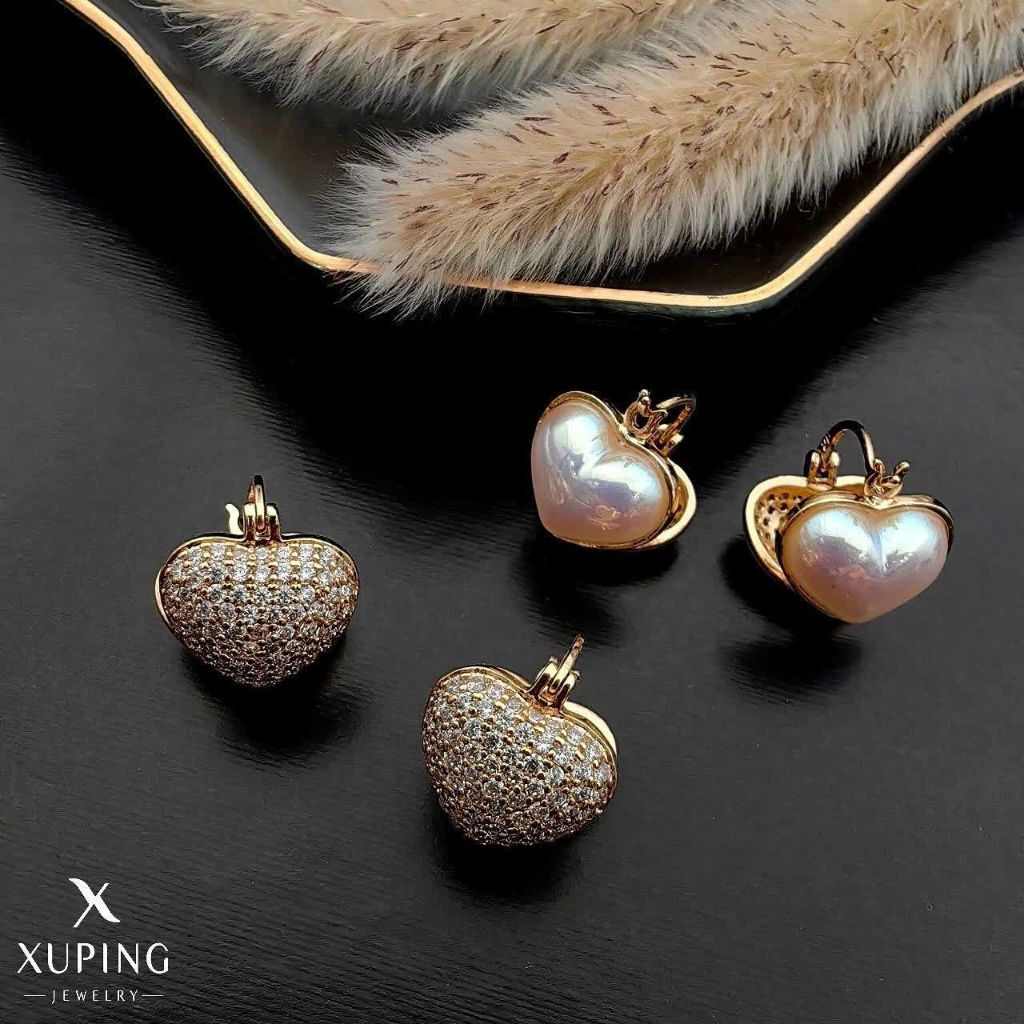 گوشواره 2 رو ژوپینگ کد 2941 - خرید آنلاین از گالری آداس